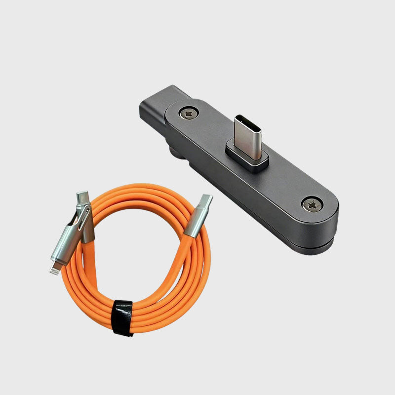 L'adaptateur hybride Power-Stand 240 W ultime ⚡ : la solution tout-en-un pour une recharge rapide et un affichage