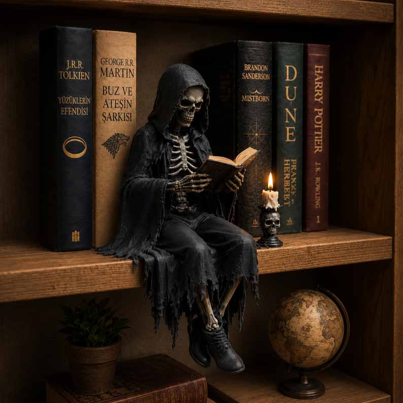Apportez une touche de magie à votre bibliothèque ! 🔮📚🖤