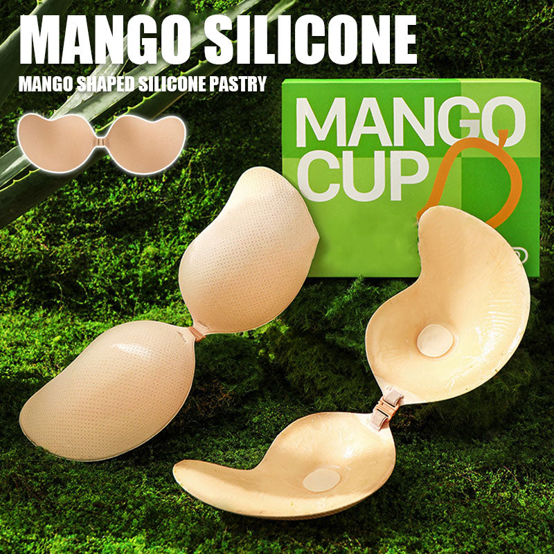 Patchs de poitrine en silicone en forme de mangue