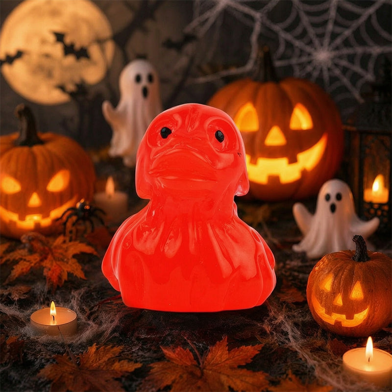 🎃🐤 Mini-canards en résine pour Halloween — 12 motifs effrayants, petites décorations de 1 pouce