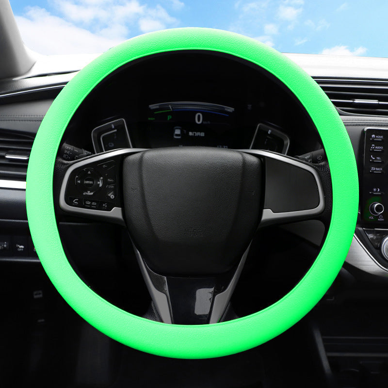 🚗Housse de volant en silicone — Prise en main antidérapante, confort et style en toutes saisons
