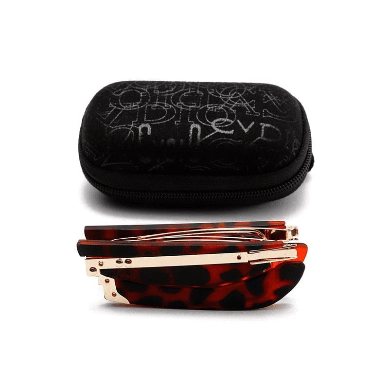 (🎁 Remise finale de 49 %) 👓 Lunettes de lecture pliables, filtre anti-lumière bleue et étui inclu