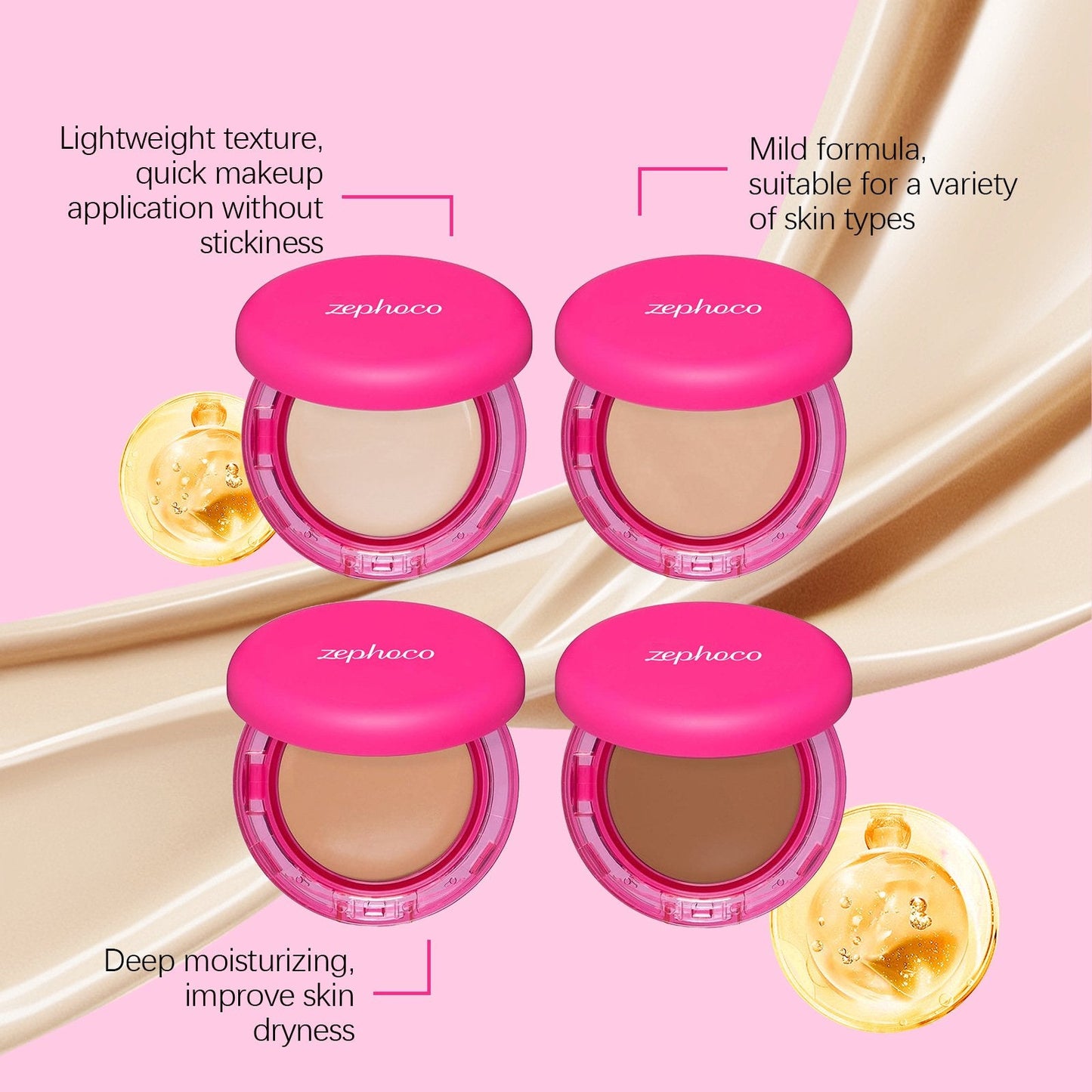 đ„Dernier jour de rĂ©duction : 49 % de rĂ©duction- Fond de teint Peptide Bounce Balm