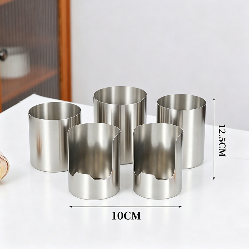 🍳 Kitchen Tidy Dock — Range-couvercles et ustensiles en acier inoxydable