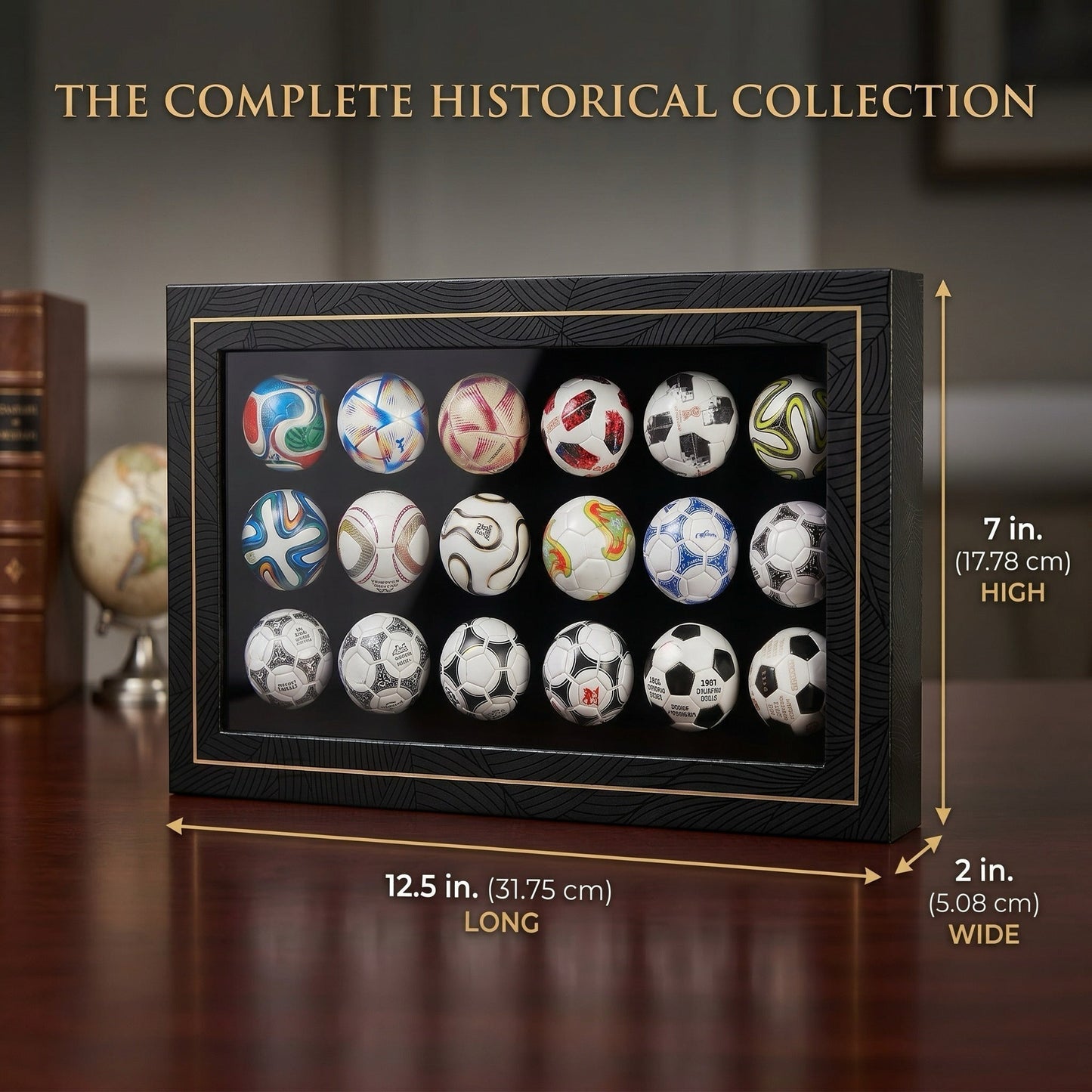 🏆 56 ans de gloire : lot de mini-ballons de foot fabriqués à la main ! (1970–2026)⚽️