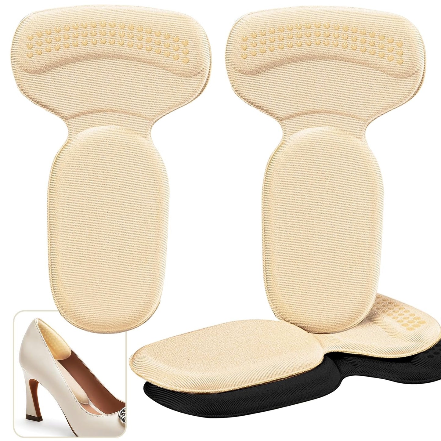 🩹 Talonnettes antidérapantes : protège-talons rembourrés et souples pour chaussures homme et femme ! 👟