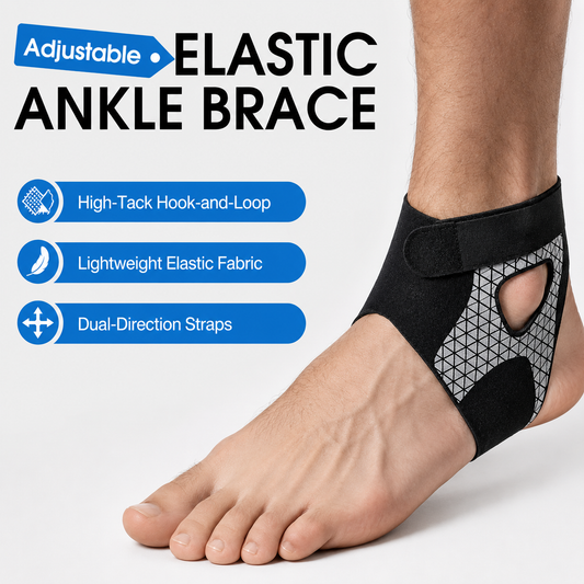 🏃‍♂️Chevillère élastique réglable – Retrouvez votre foulée et votre stabilité ! ✨