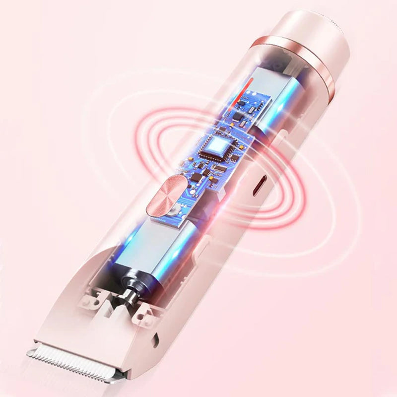 Ipx7 Rasoir double tête étanche pour femmes