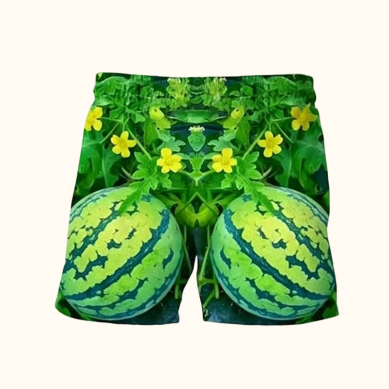 🍉🌿 Audacieux, juteux et plein de personnalité — Ensemble de t-shirts à imprimé pastèque