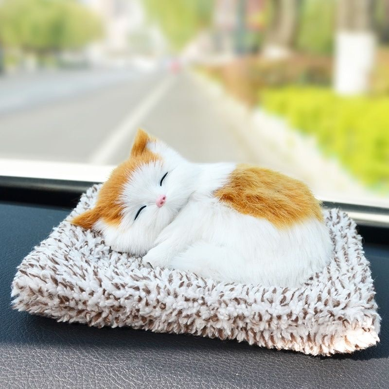 Adorable chat en peluche qui purifie l'air🐱