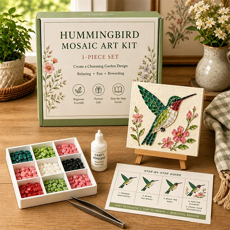 🎨Créez chez vous une mosaïque scintillante ! ✨L'évasion créative idéale, loin des écrans ! 🧘