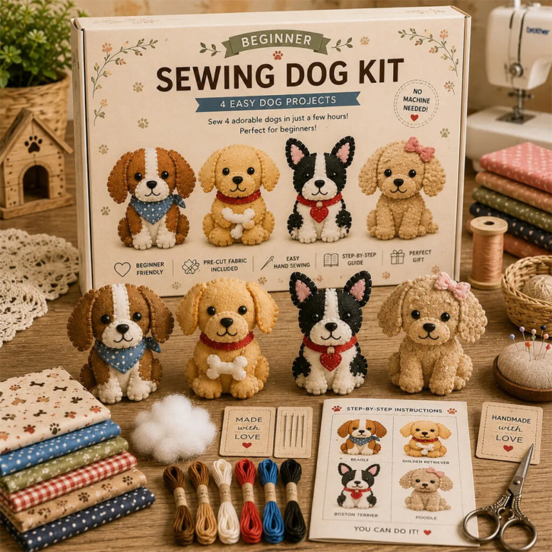 Déconnecte-toi, détends-toi et couds ton propre petit compagnon de poche ! 🧵✨🧸