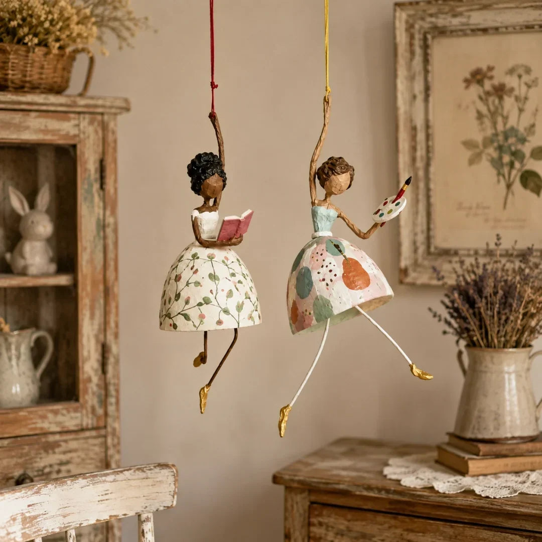💃🌸 Faites danser votre intérieur — Décoration à suspendre « Danseuse fantaisiste »