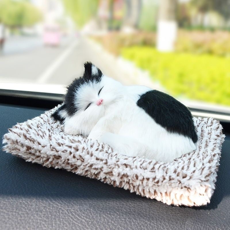 Adorable chat en peluche qui purifie l'air🐱