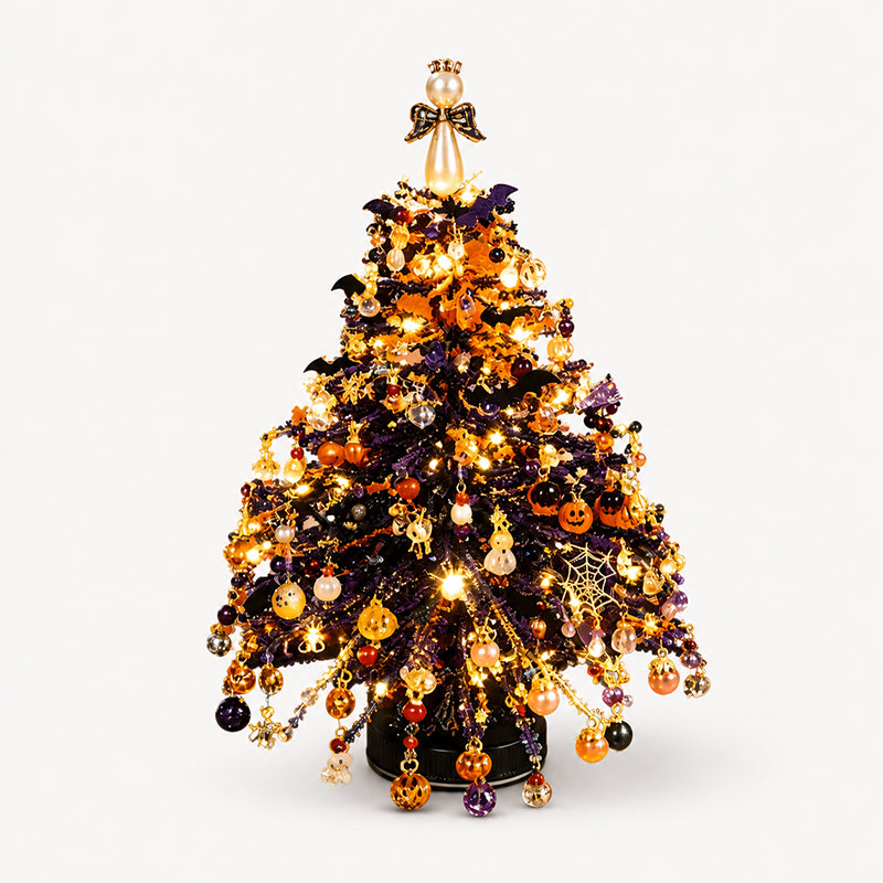 🎄✨ Kit de bricolage pour sapin de Noël en perles – 🎅 Créez votre propre décoration de Noël étincelante