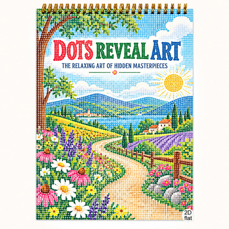 🎨Livre de coloriage « Letter Dot Art » — 30 images cachées, aucun talent de dessin requis, détente sans écran