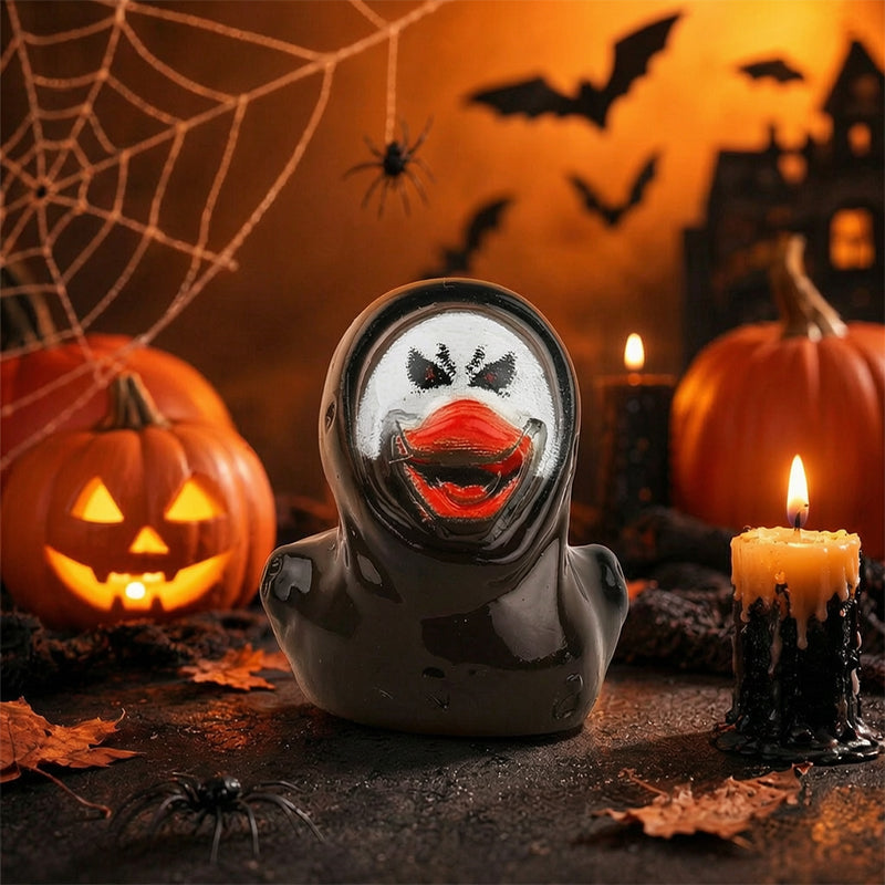 🎃🐤 Mini-canards en résine pour Halloween — 12 motifs effrayants, petites décorations de 1 pouce