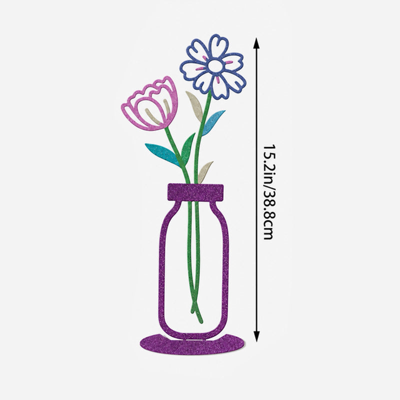 🌷 Une floraison éternelle — Décoration florale pour vase