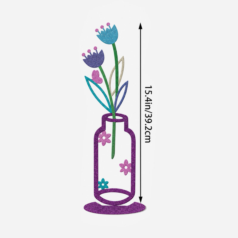 🌷 Une floraison éternelle — Décoration florale pour vase