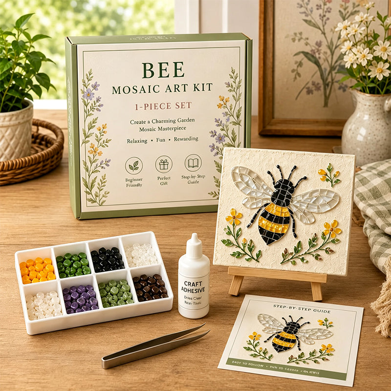 🎨Créez chez vous une mosaïque scintillante ! ✨L'évasion créative idéale, loin des écrans ! 🧘