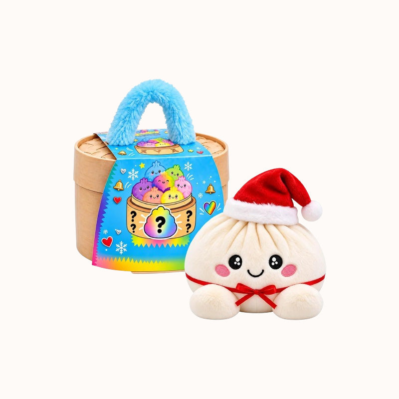🎄🥟 Peluches Raviolis de Noël – Le cadeau qu'ils déballeront, presseront & montreront à tous