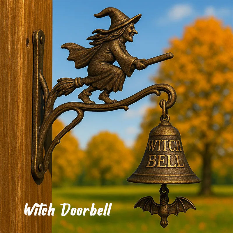 🧙‍♀️Laissez la magie accueillir vos invités dès la porte🔔Sonnette de sorcière
