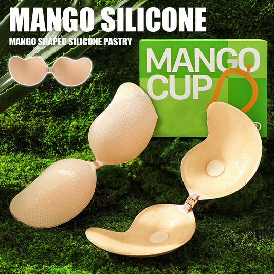 Patchs de poitrine en silicone en forme de mangue