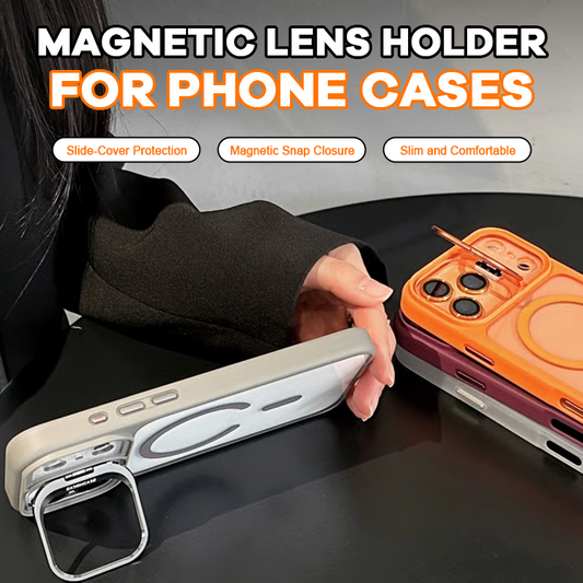 Support magnétique pour objectif pour coque de téléphone antichoc 📱