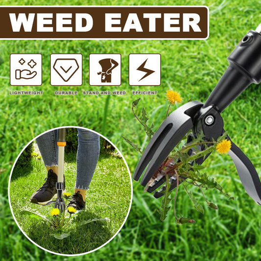 🌿Arrachez les mauvaises herbes jusqu'à la racine sans même avoir à vous baisser !🏡