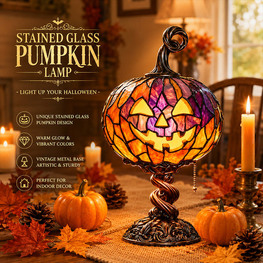 🎃 Lampe en citrouille haute : une lueur automnale chaleureuse et une décoration lumineuse pour Halloween ! 🍂