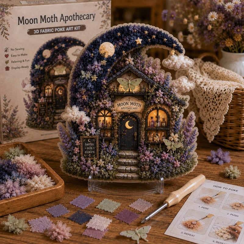 🏡Créez un village de conte de fées tout douillet – Pas besoin de coudre ! ✨