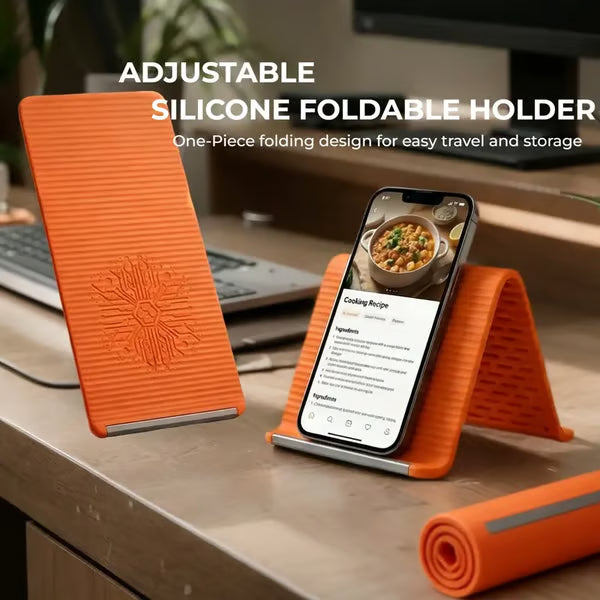 💡 Pliez-le, façonnez-le, emportez-le partout : le support pour téléphone qui vous accompagne partout ! ✈️