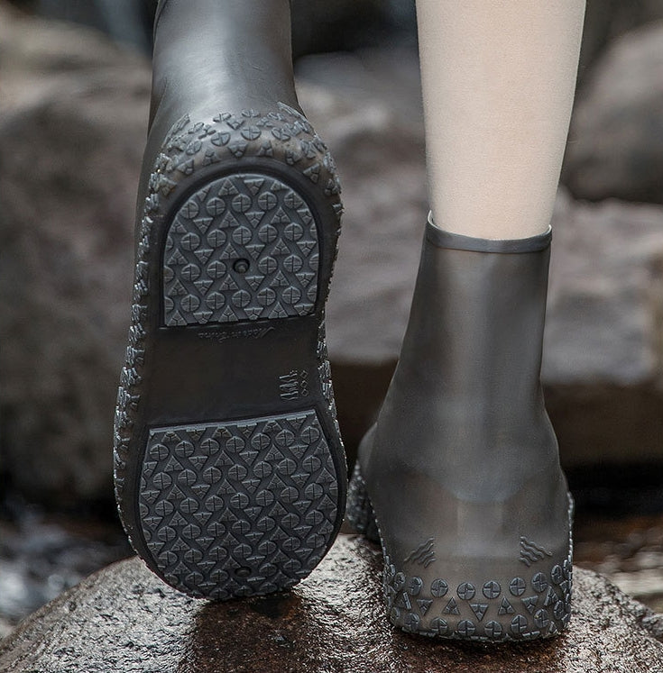 👟💧 Couvre-chaussures de pluie ultra-résistants — Imperméables, antidérapants et pliables, pour vos aventures en plein air