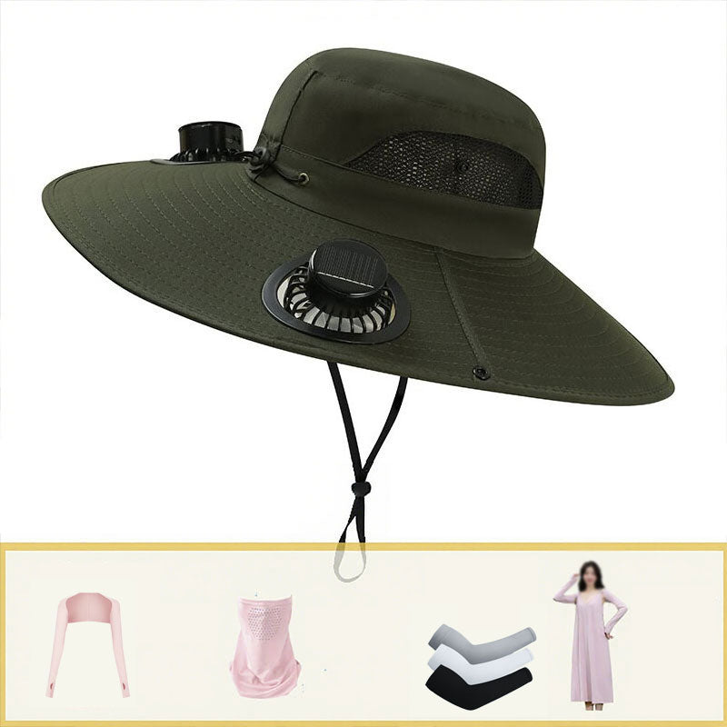 Emportez votre propre climatiseur partout où vous allez ! ☀️🌬️🧢