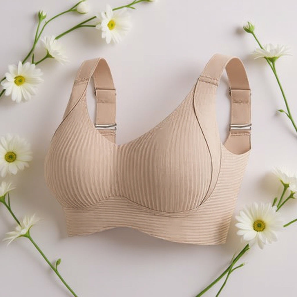 🎁✨Ensemble 3 pièces récemment amélioré🔥 Soutien-gorge push-up sans armatures ultra-soutenant👍 Dites adieu aux seins tombants