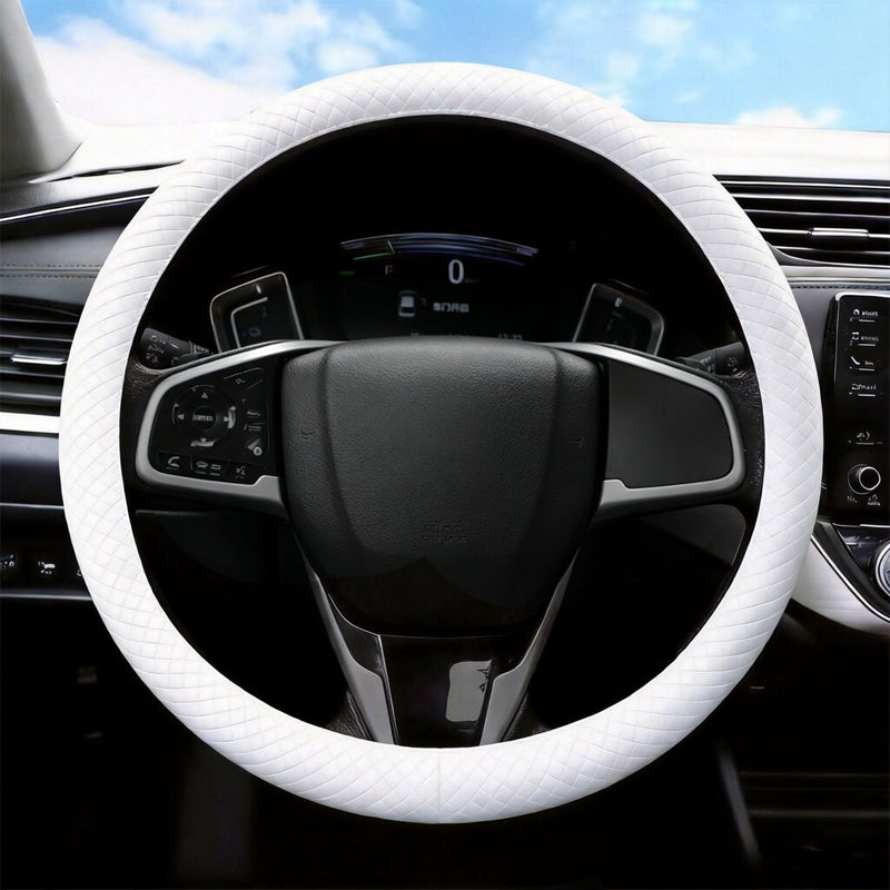🚗Housse de volant en silicone — Prise en main antidérapante, confort et style en toutes saisons