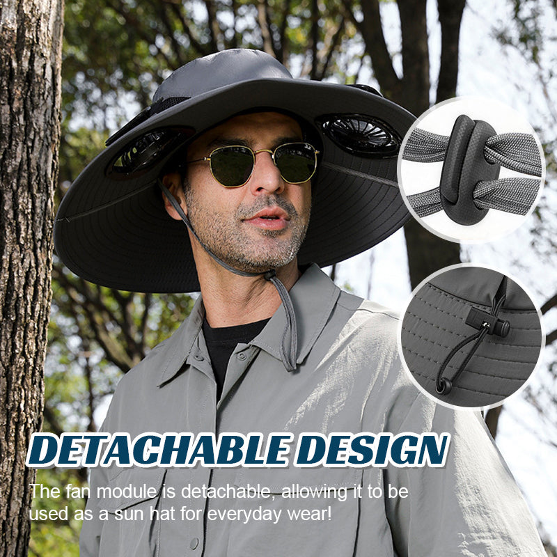 Emportez votre propre climatiseur partout où vous allez ! ☀️🌬️🧢