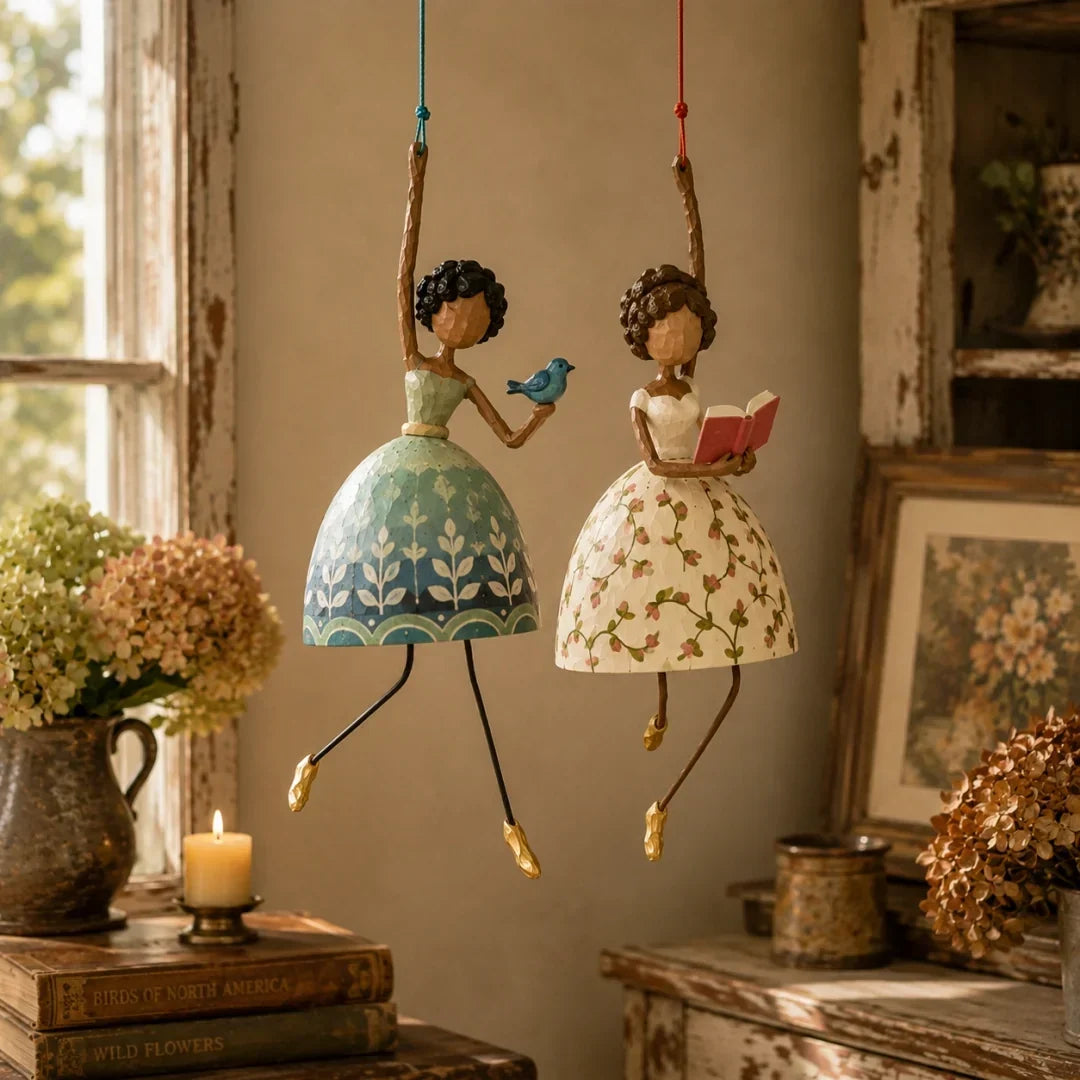 💃🌸 Faites danser votre intérieur — Décoration à suspendre « Danseuse fantaisiste »