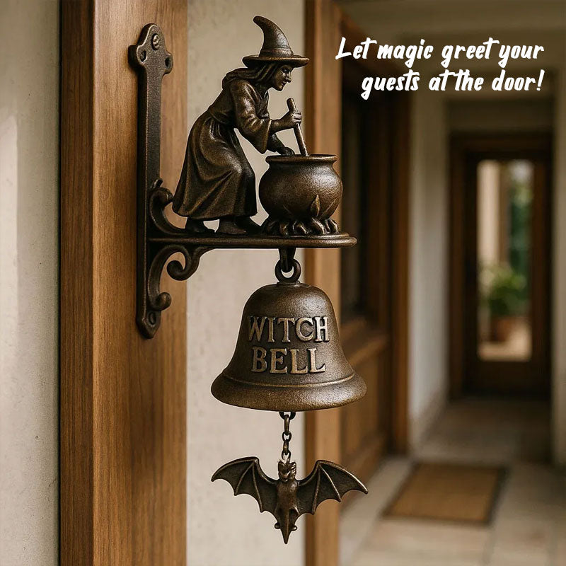 🧙‍♀️Laissez la magie accueillir vos invités dès la porte🔔Sonnette de sorcière
