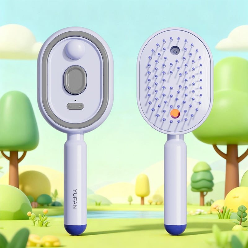 💨 Brosse à cheveux Nano Steam : une hydratation instantanée digne d'un salon de coiffure ! 💇‍♀️