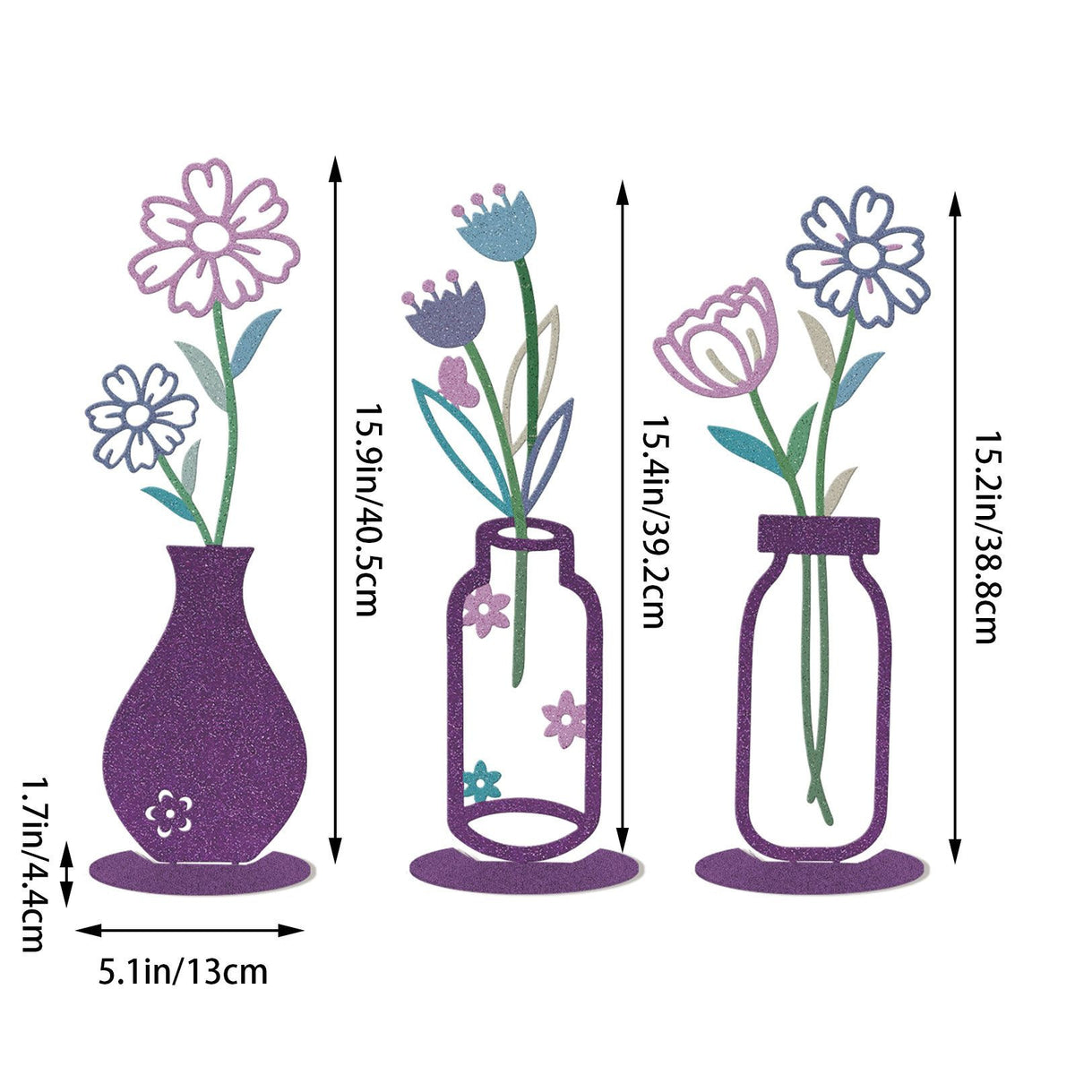 🌷 Une floraison éternelle — Décoration florale pour vase
