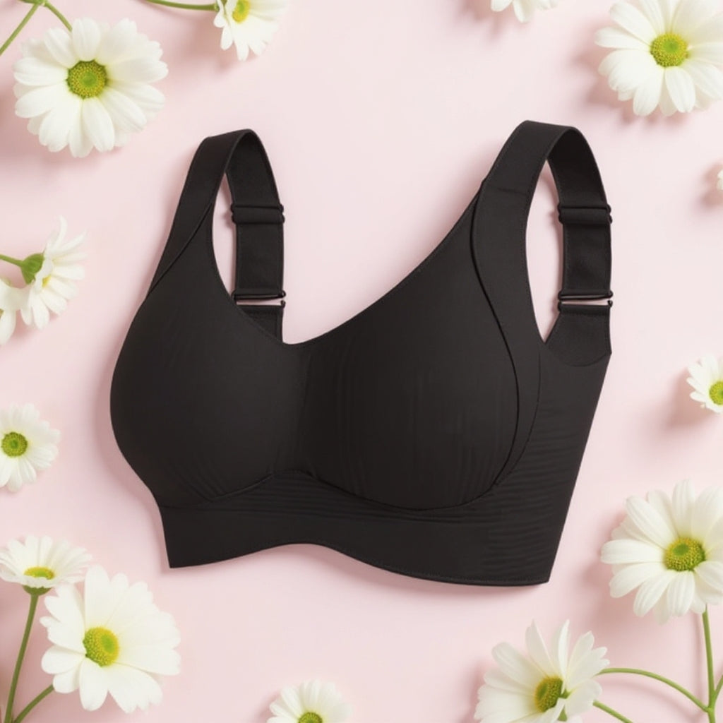 🎁✨Ensemble 3 pièces récemment amélioré🔥 Soutien-gorge push-up sans armatures ultra-soutenant👍 Dites adieu aux seins tombants