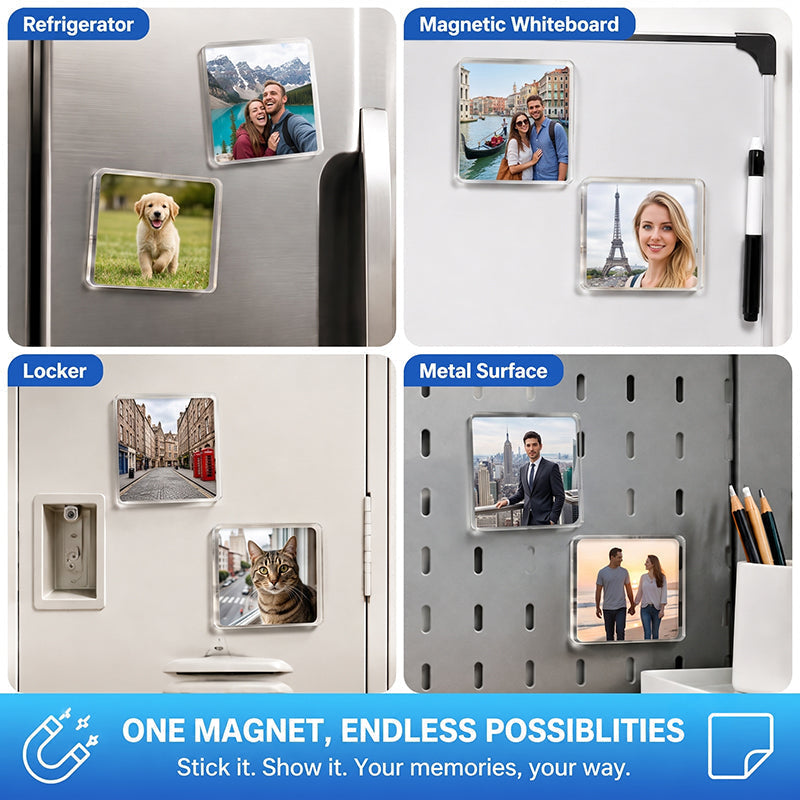 🧲 Créez des aimants de réfrigérateur personnalisés à partir de vos photos et illustrations ! ✨