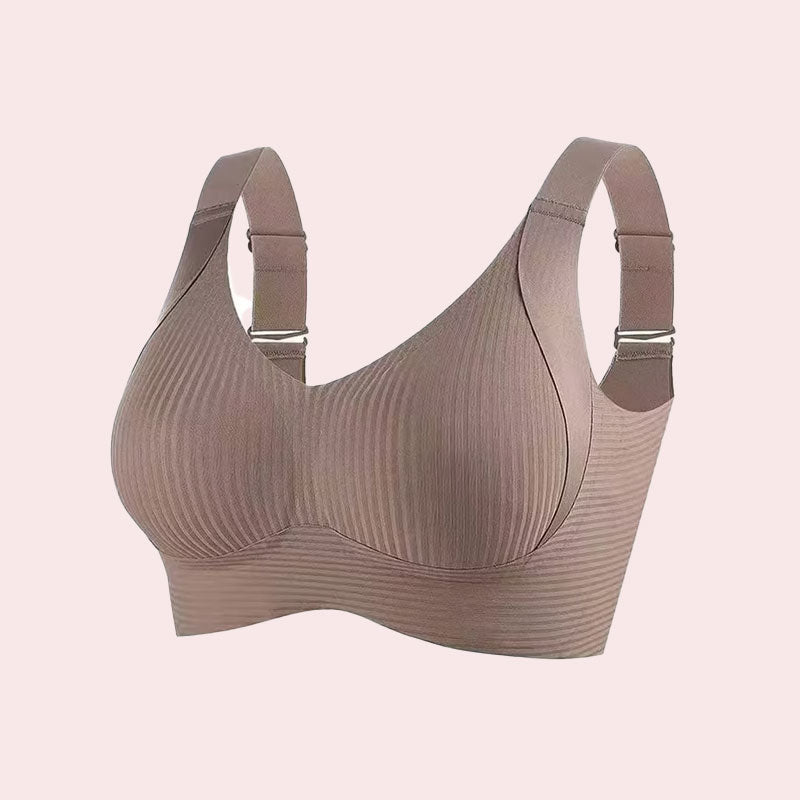 🎁Soutien-gorge push-up côtelé avec armatures réglables pour femme