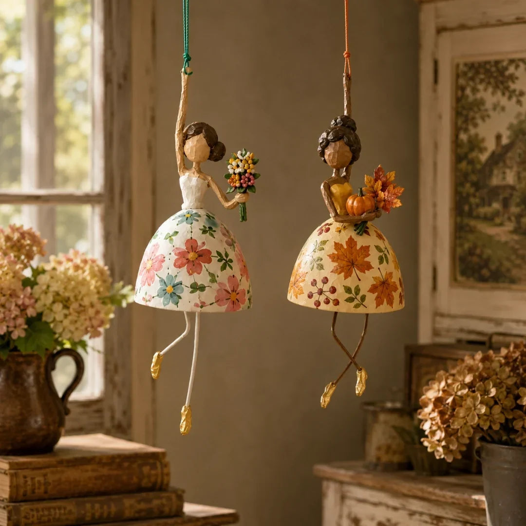 💃🌸 Faites danser votre intérieur — Décoration à suspendre « Danseuse fantaisiste »