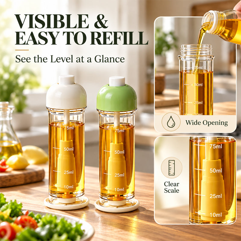 🍳💧 Vaporisateur d'huile de cuisson à jet descendant