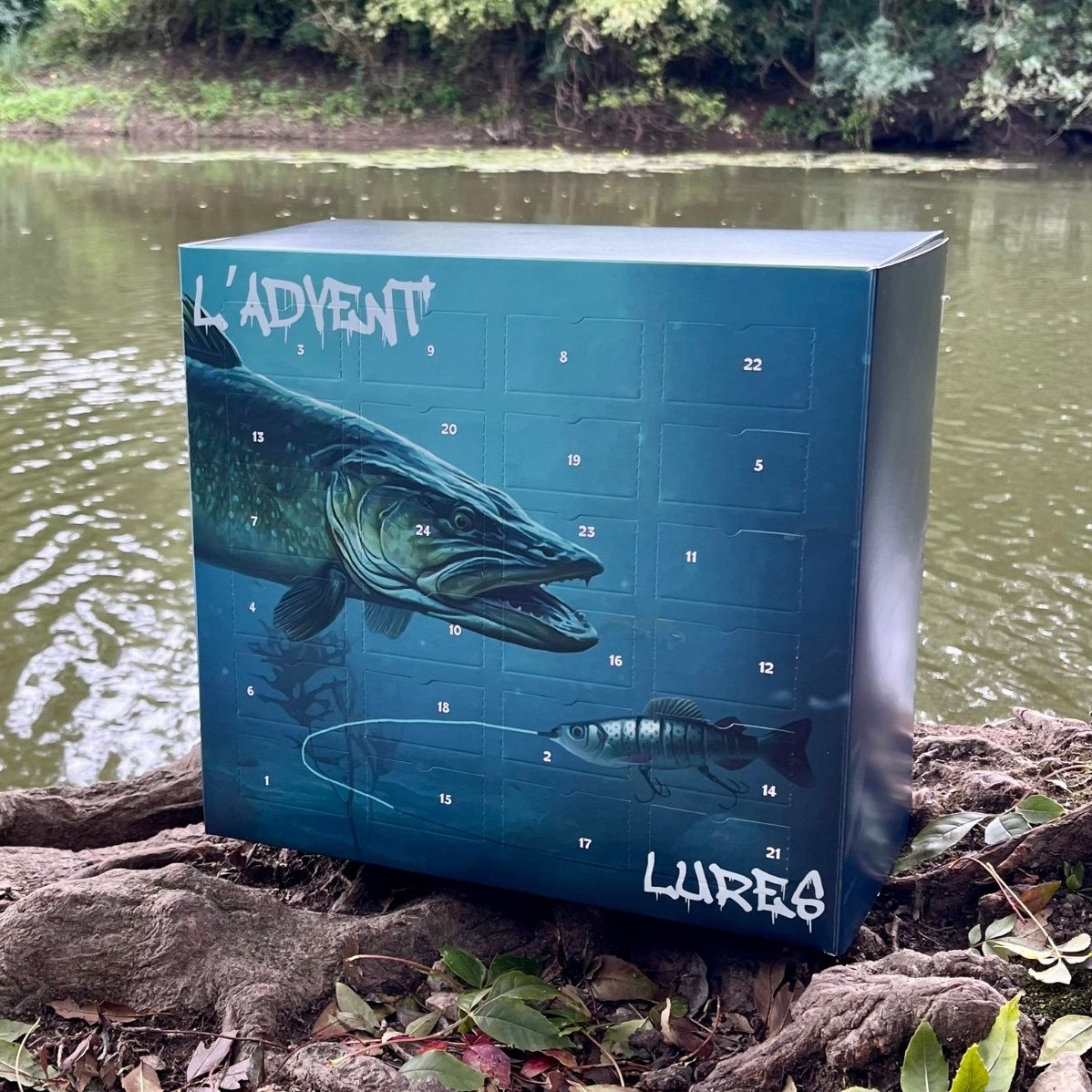 🎣 24 jours de surprises pour les pêcheurs – Le cadeau de Noël idéal pour les passionnés de pêche