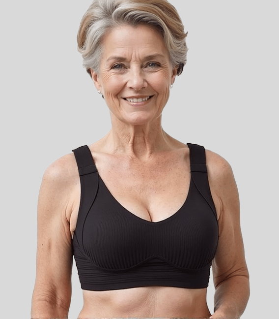 🎁Soutien-gorge push-up côtelé avec armatures réglables pour femme