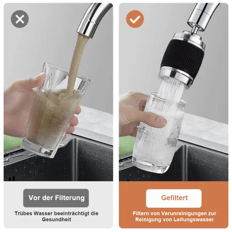 ✨ Aérateur pivotant à 360 degrés, anti-éclaboussures 🔥
