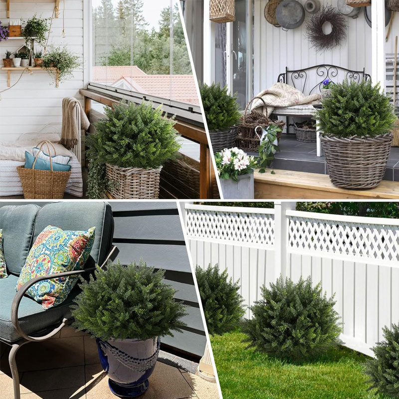 🌿Arbre d'ornement en cèdre synthétique – Décoration d'extérieur pour porches et jardins
